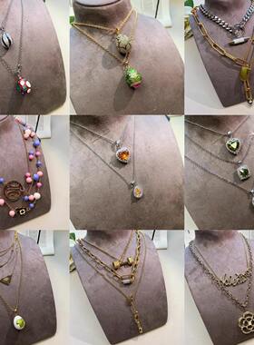 欧美外贸风气质小众个性项链珍珠