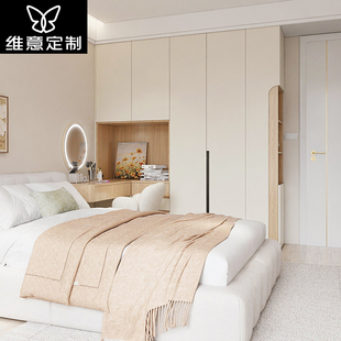 维意定制整体走入式衣柜现代简约卧室衣帽间衣柜橱柜全屋定制