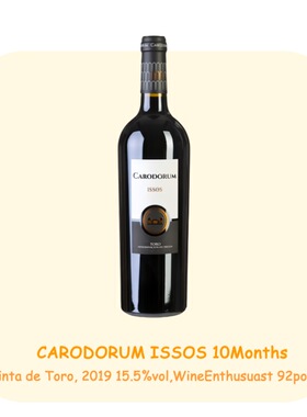 CARODORUM ISSOS TORO 10Months 15.5%vol 750ml/btl