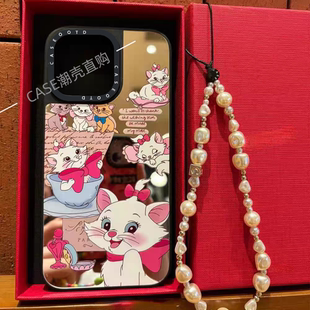 玛丽猫咪苹果16ProMax手机壳磁吸适用苹果16 plus手机壳明星同款 pro 13pro防摔保护套11 CASE赵露思同款