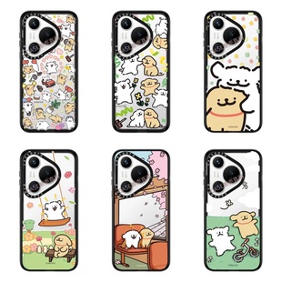 70pro pro防摔保护壳pura80ultra CASE线条小狗系列适用于华为pura80pro手机壳50周年KT猫80pro华为PURA70