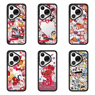 70pro pro防摔保护壳pura80ultra CASE可爱kitty猫凯蒂猫适用于华为pura80pro手机壳50周年KT猫华为PURA70