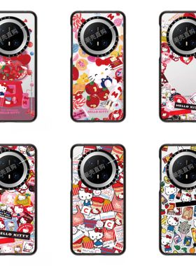 CASEOOTD50周年kitty猫凯蒂猫适用于华为Mate80pro/70/70Pro手机壳磁吸mate80promax/60pro保护壳明星同款70P