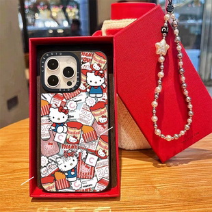 pro CASE凯蒂猫Kitty猫50周年庆适用于iPhone17promax手机壳苹果17 plus卡通保护壳防摔13pro可爱12