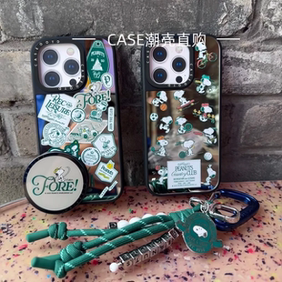 plus防摔保护壳卡通13 pro CASE史努比PEANUTS乡村俱乐部适用于iPhone17promax手机壳磁吸苹果17