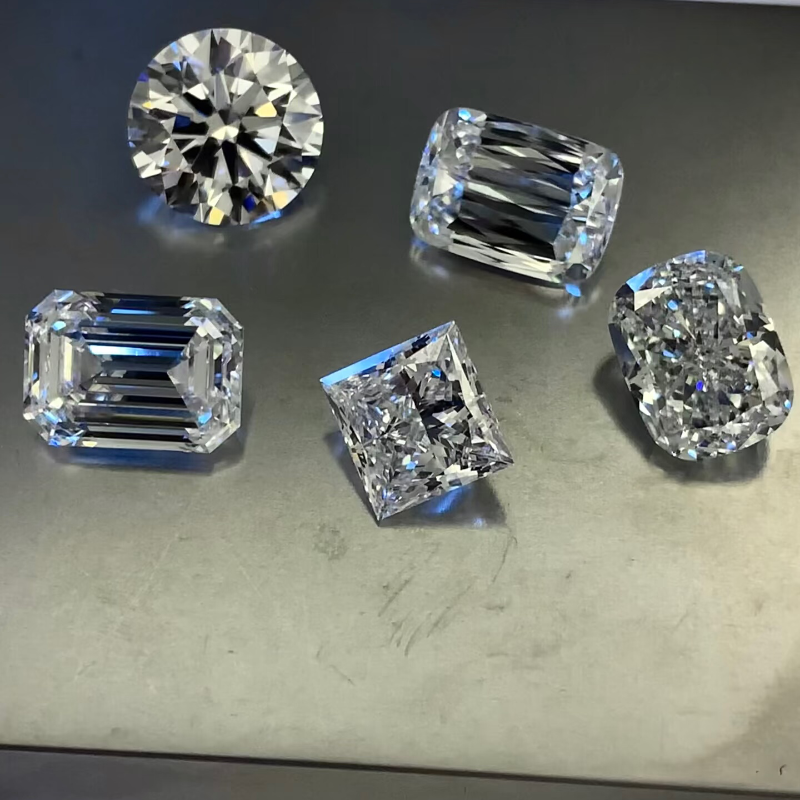 【3号河南培育钻石】戒指人工合成人造裸钻项链河南原产地