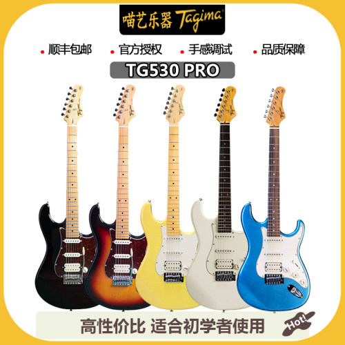 Tagima电吉他单单双拾音器全能款