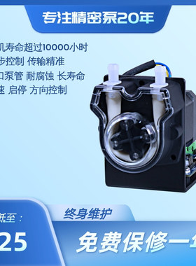 工厂直销微型小型调速步进电机自吸蠕动泵计量泵齿轮泵164ML/min
