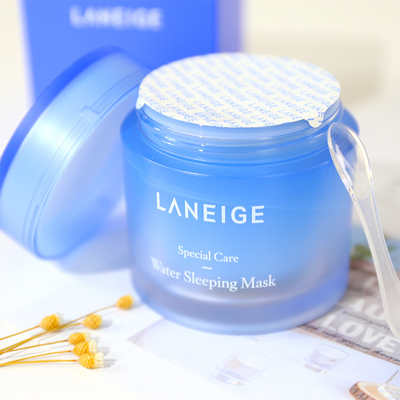 兰芝睡眠面膜夜间修护免洗舒缓