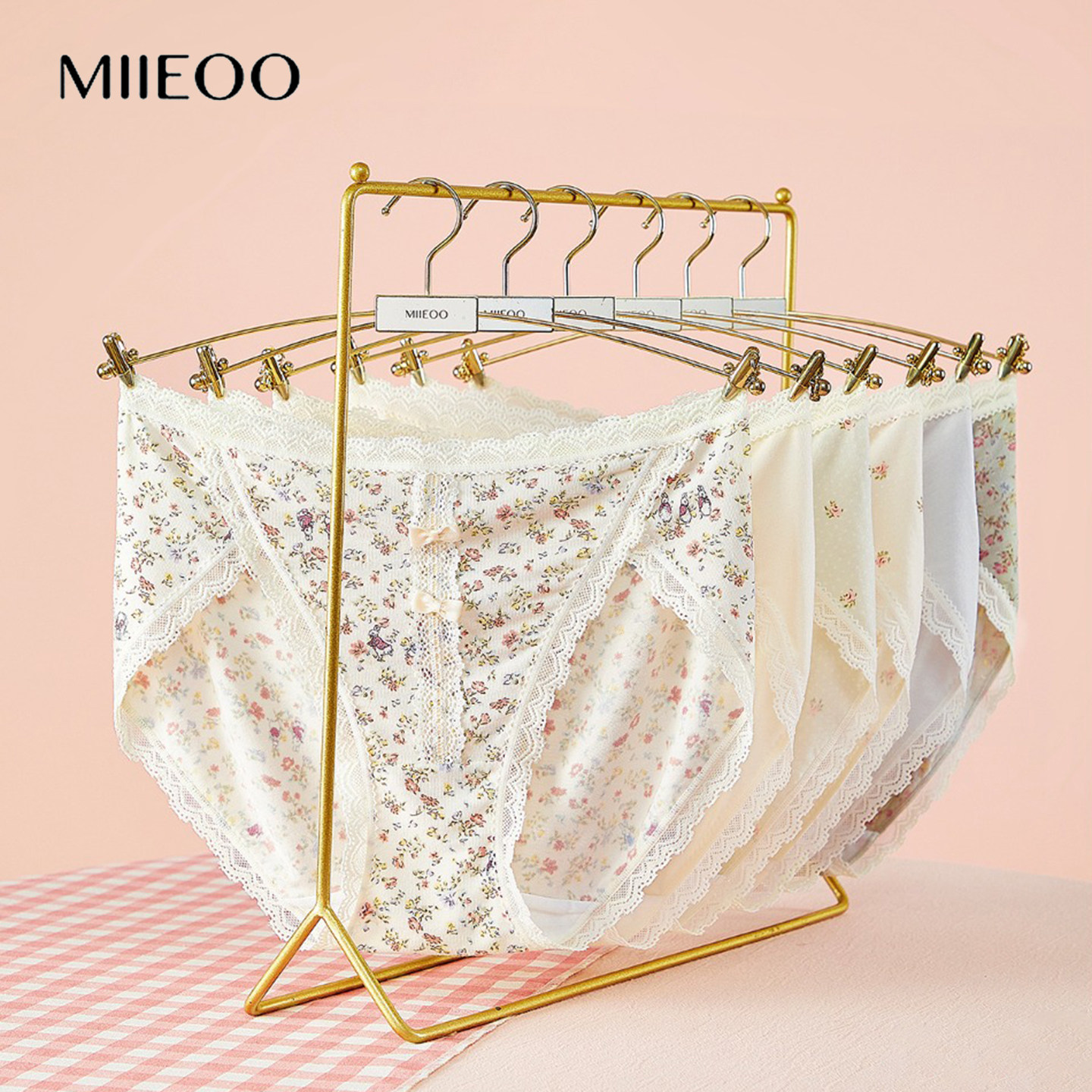 秘语内裤女新款中腰透气抗菌提花无痕蕾丝边羊莫绒高开叉三角短裤,女士内衣/男士内衣/家居服,女三角裤,淘宝优惠券,粉丝福利购,淘宝优惠卷