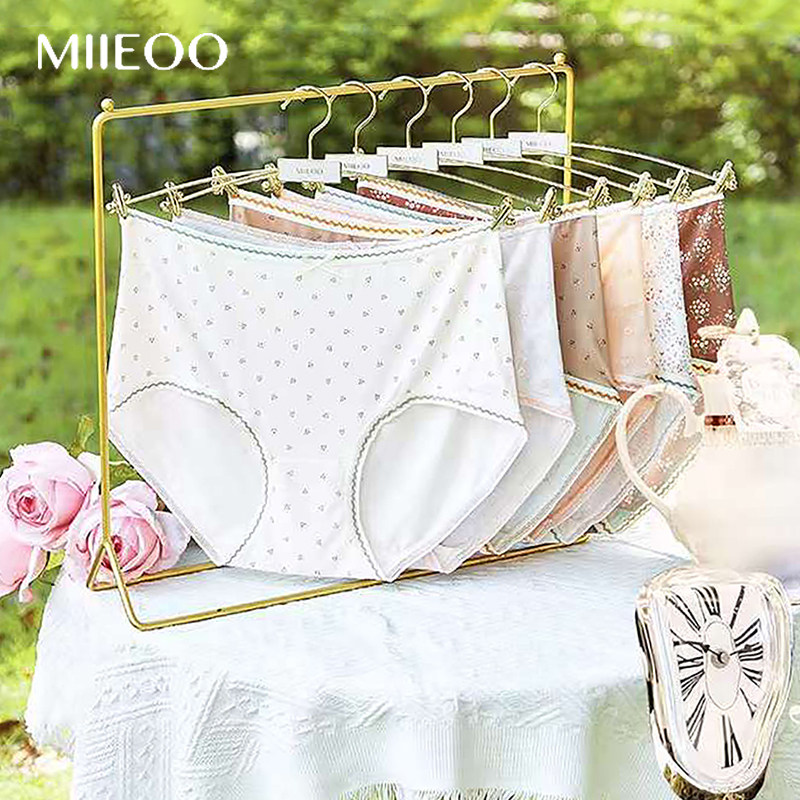 秘语内裤女新款中高腰无痕包臀透气抗菌平角裤蝴蝶结碎花女生短裤,女士内衣/男士内衣/家居服,平角裤,淘宝优惠券,粉丝福利购,淘宝优惠卷