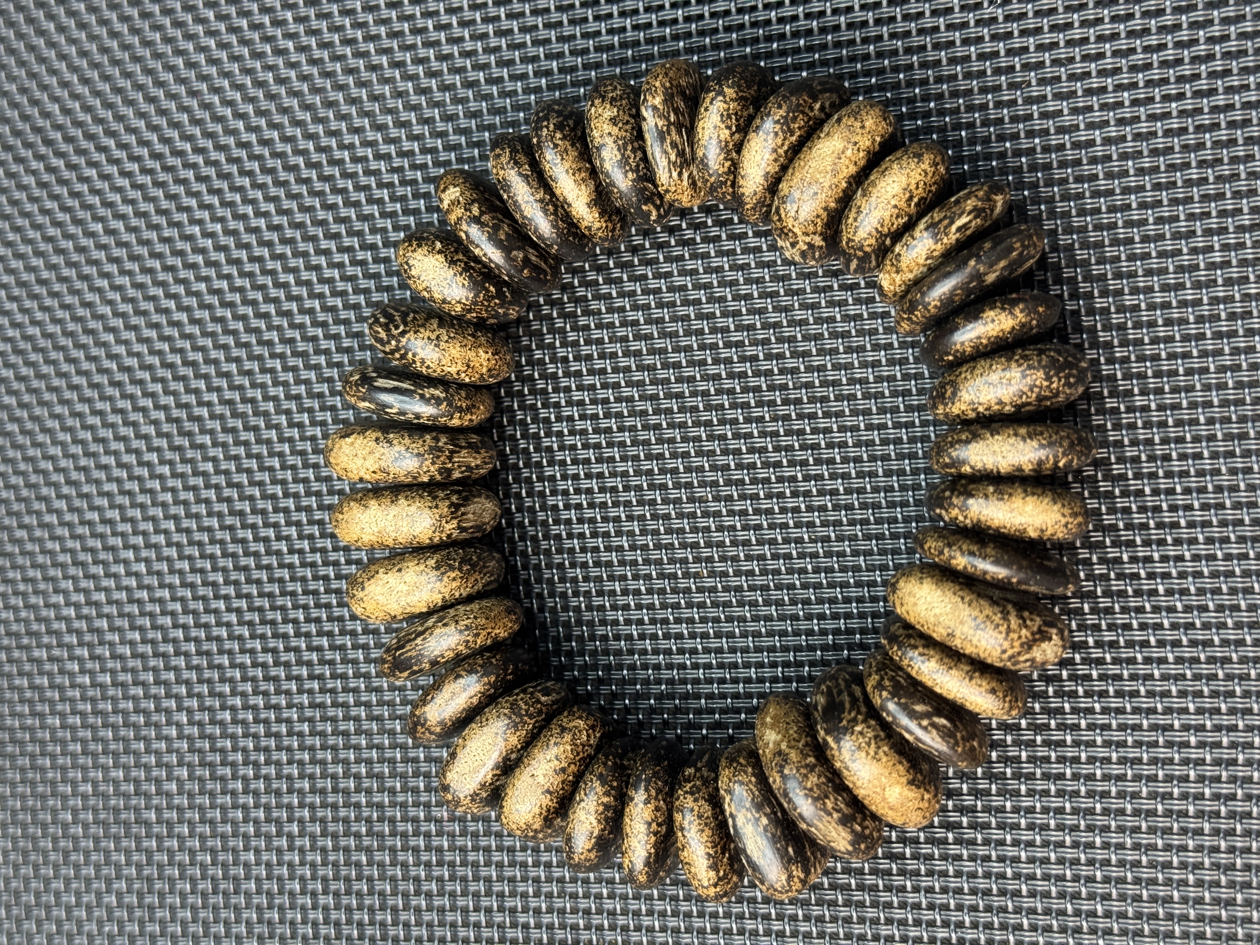 莺歌绿棋楠树丁瘤疤料沉香手串男女士单圈佛珠手链清闻药香