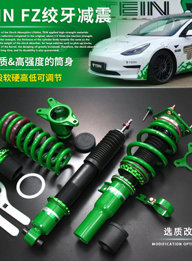 tein saz 绞牙避震减震器 FZ 短簧 END EPP 思域雅阁锐志皇冠飞度