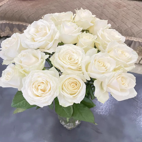 云南白月光玫瑰花束10支