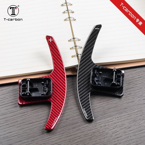 适用于宝马G系列碳纤维方向盘替换拔片干式碳纤维换挡拨片加长拨