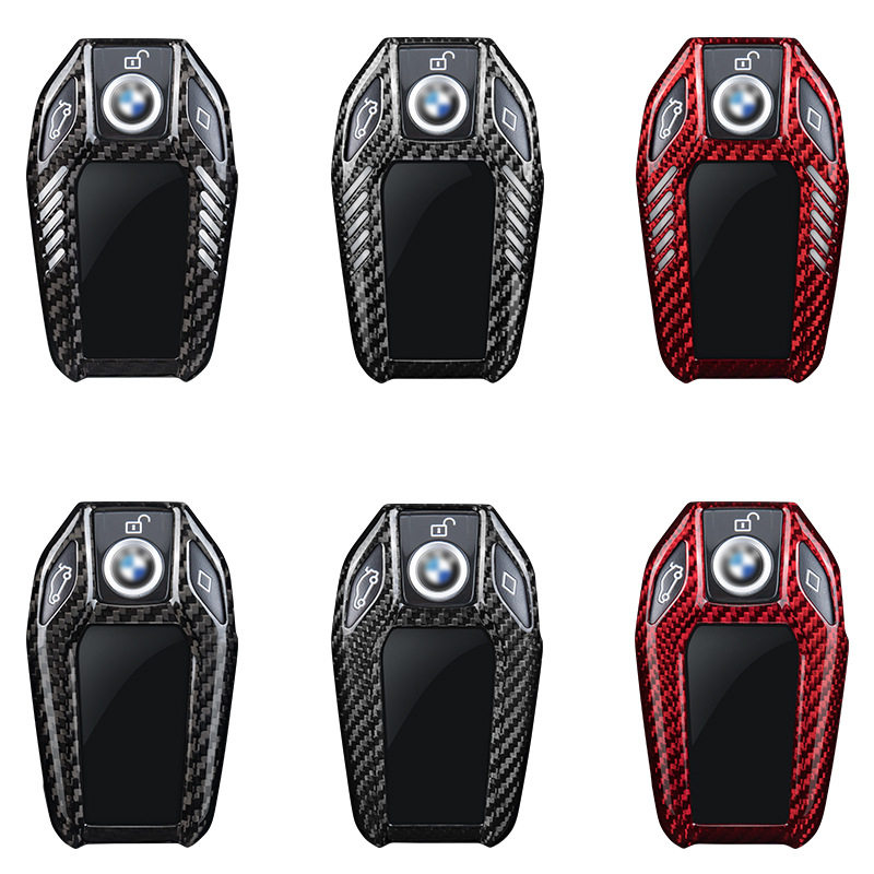 适用于宝马车钥匙1234567系X1iXi7X5X6X7iX5MINI迷你碳纤维改装壳