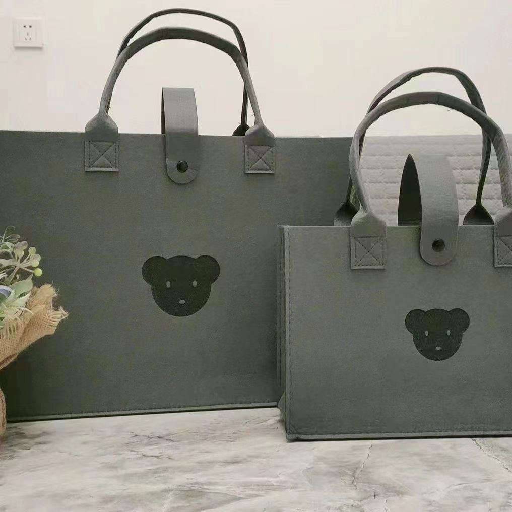 大容量毛毡手提包可定制包包