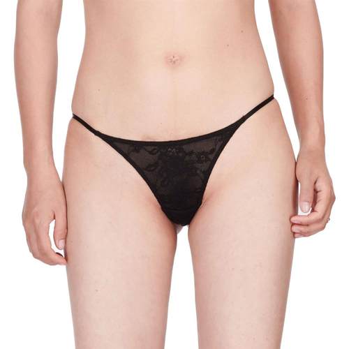 欧美辣妹性感内裤女透明蕾丝细带情趣女士丁字裤情趣纯欲超小T裤