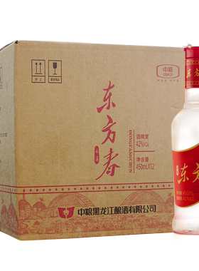 中粮出品东方春红旗42度浓香型国产白酒