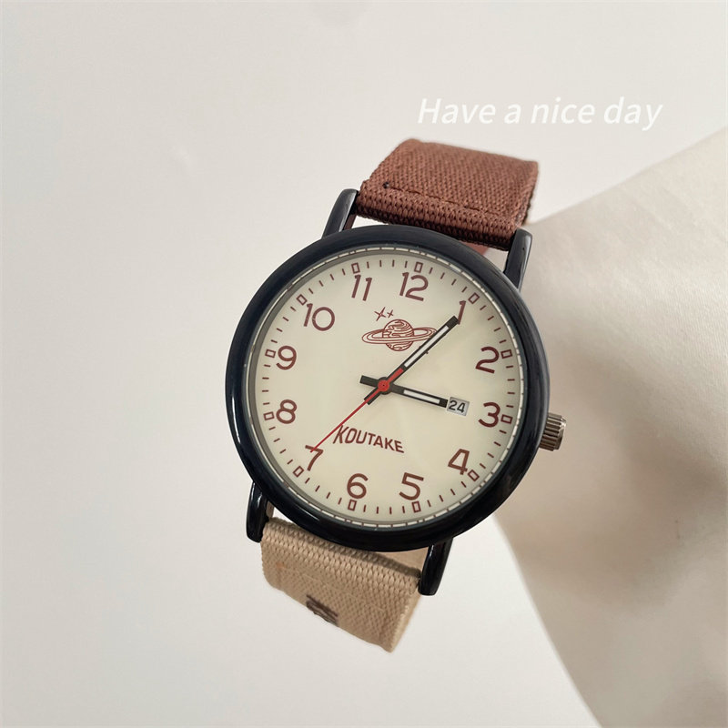 儿童手表男生恒星创意小众设计感男款初高中学生女孩帆布个性潮流,手表,国产腕表,淘宝优惠券,粉丝福利购,淘宝优惠卷