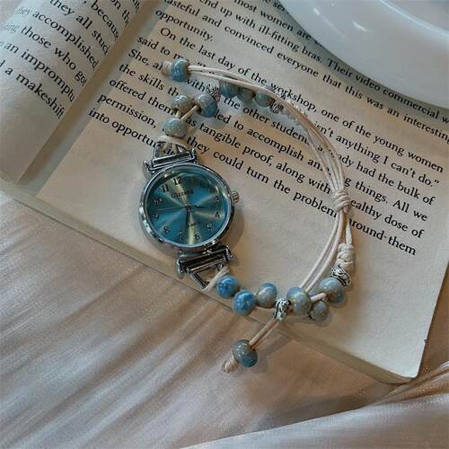 名媛风小众手绳手表2024新款