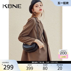 西装外套女春秋款休闲小西服kbne2024春季新款韩版显瘦小个子上衣