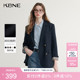 长袖 KBNE藏青色休闲西装 新款 2026春季 西服小个子上衣气质 外套女装