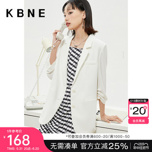 小西服KXZ27307101 新款 外套女秋季 KBNE白色西装