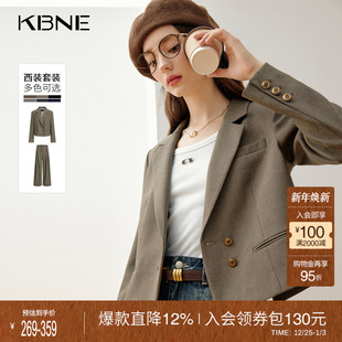 外套女小个子气质上衣通勤短款 休闲西装 西服外套 新款 KBNE2025秋季