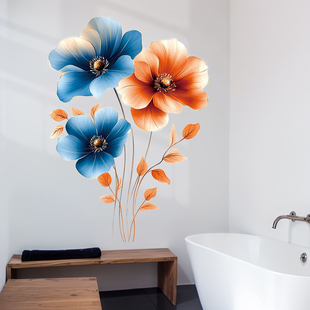 创意墙贴防水贴纸自粘客厅橱柜房门贴边角寝室宿舍床头装饰画温馨