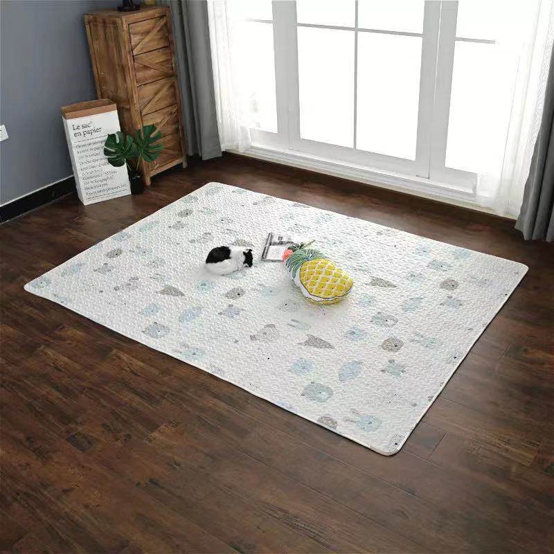 全棉卧室客厅防滑可折叠爬爬垫