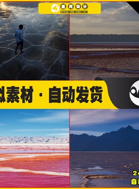 UE4虚幻5 Salt Landscape 湖泊山脉地形盐滩场景4.27