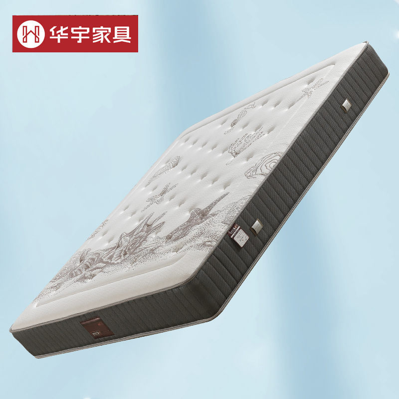 华宇床垫独立弹簧软硬两用
