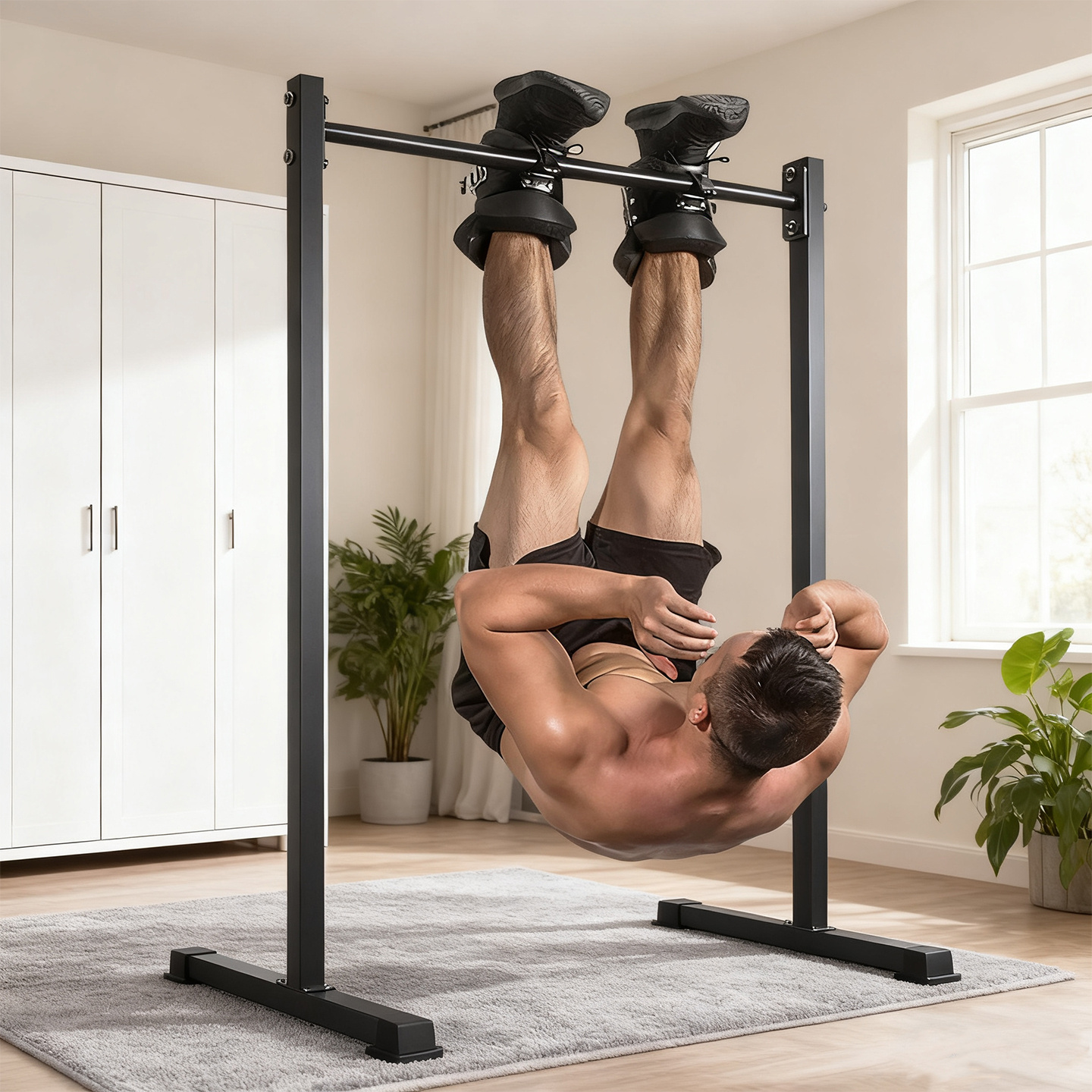 家用儿童增高成人健身倒挂器