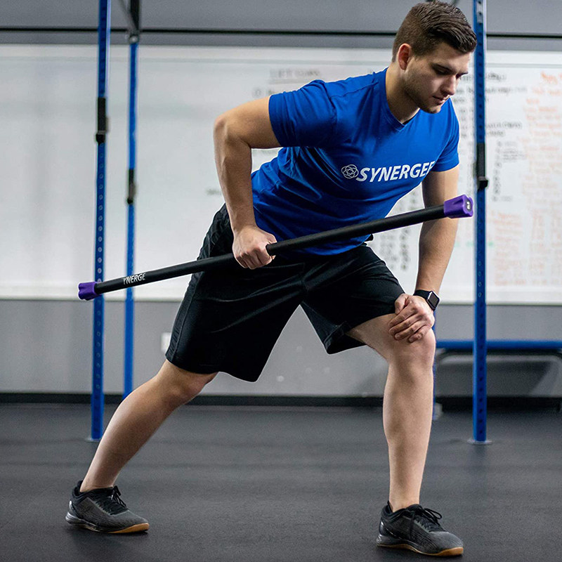 跳操棒健身减脂私教小工具家用举重力量训练杠铃杆阻力韵律体操棍