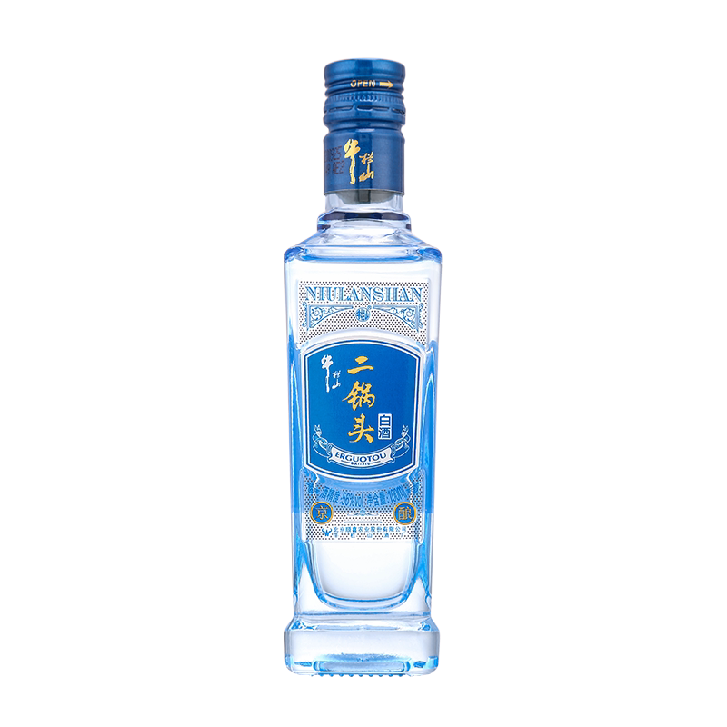 牛栏山56度京酿小酒100ml单瓶清香型白酒水类百年二锅头自饮口粮
