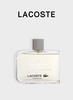 美国直邮Lacoste拉科斯特鳄鱼Essential助推异想世界红色男士香水