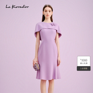 Koradior拉珂蒂季 斗篷 宴会鱼尾裙晚礼服连衣裙 经典