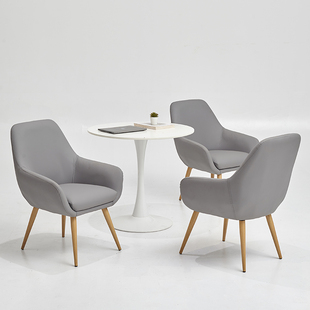 新款比亚迪4S店休闲网红沙发接待会客洽谈桌桌椅组合单人小沙发椅