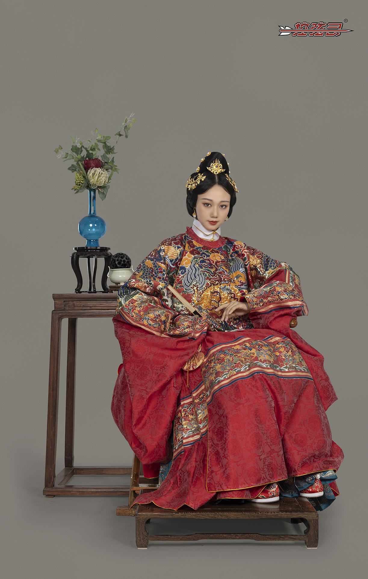 四兽麒麟汉服控弦司传世形制