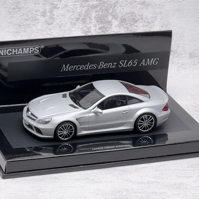 迷你切Minichamps 1/43 奔驰SL65 AMG合金车模