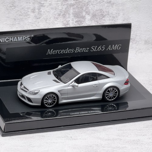 迷你切Minichamps 1/43 奔驰SL65 AMG合金车模