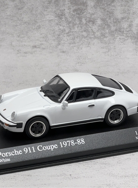 迷你切Minichamps 1/43 保时捷911 Coupe合金车模