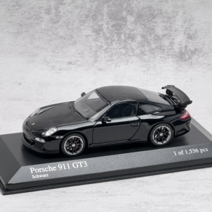 迷你切Minichamps 1/43 保时捷911 GT3合金车模
