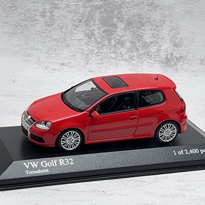 迷你切Minichamps 1/43 大众高尔夫R 合金车模