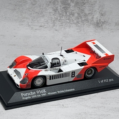 迷你切Minichamps 1/43保时捷956K 合金车模