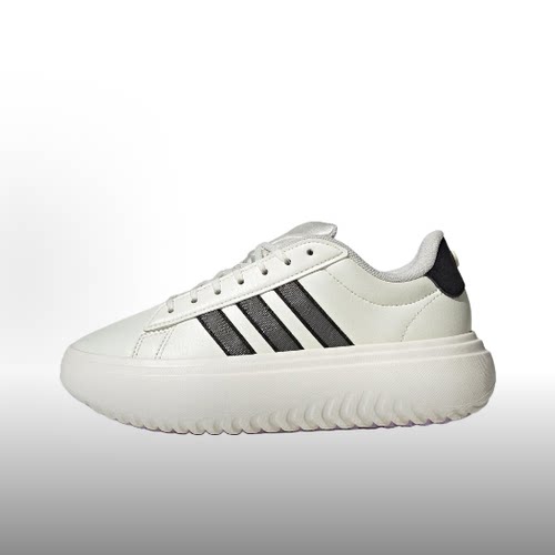 adidas GRAND COURT PLATFORM 经典低帮板鞋女款 JS1832 徐州仓