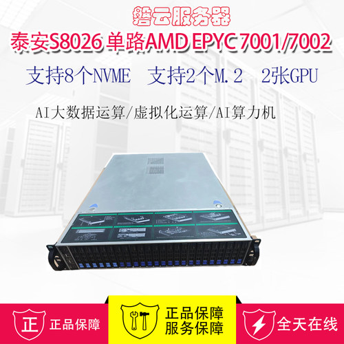 TYAN泰安S8026单路AMD服务器