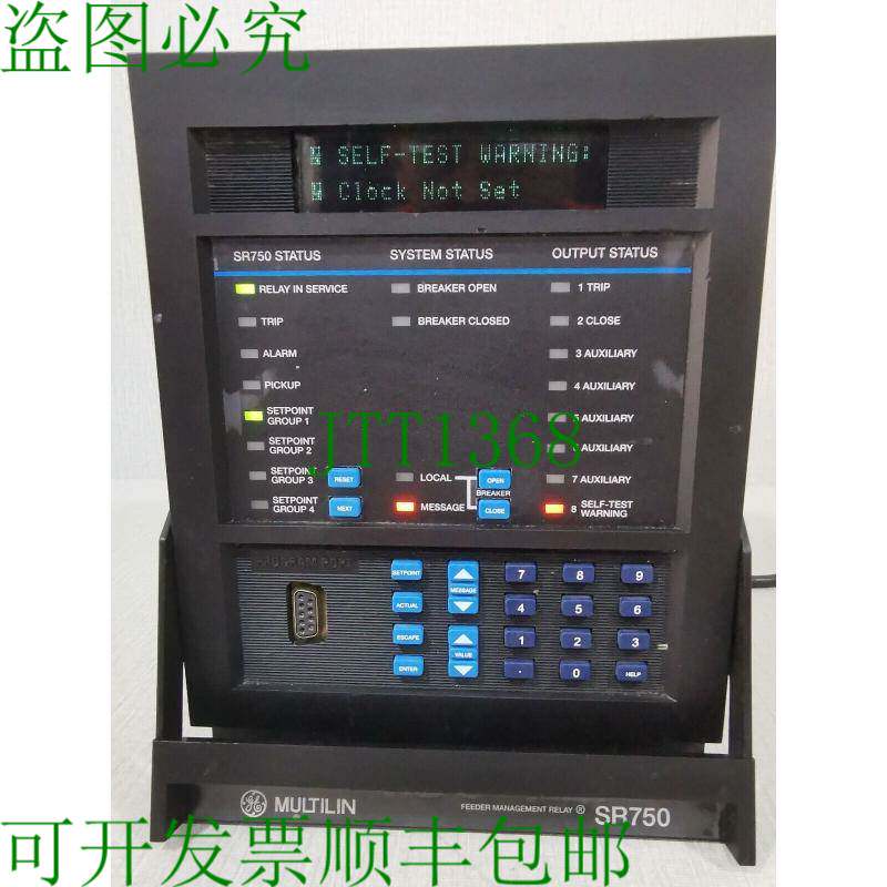 原装供应SR750馈线管理继电器750-P1-G1-S1-HI-A20-R不带配件