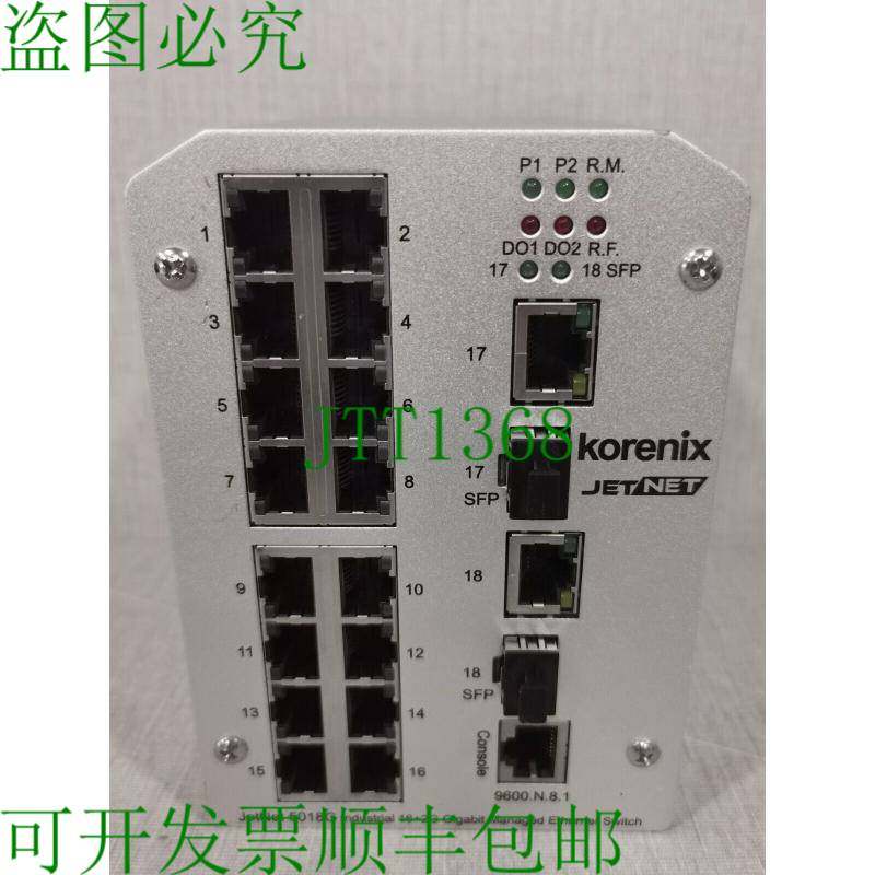原装供应Korenix JETNET 结构型交换机 JetNet 5018G-w